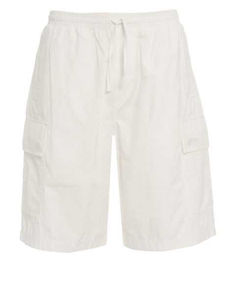 Bermuda shorts in cotton blend