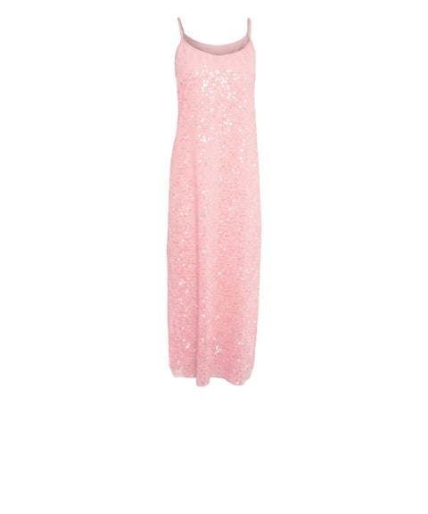 Midikleid mit Pailletten