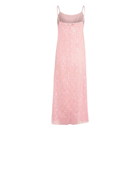 Midikleid mit Pailletten
