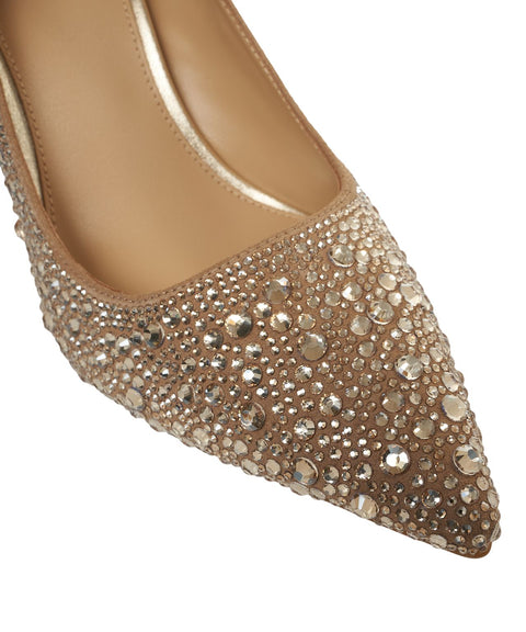 Décolleté con strass