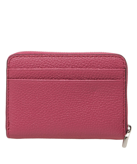 Portafoglio con scritta logo