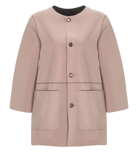 Leather jacket 'Dom'