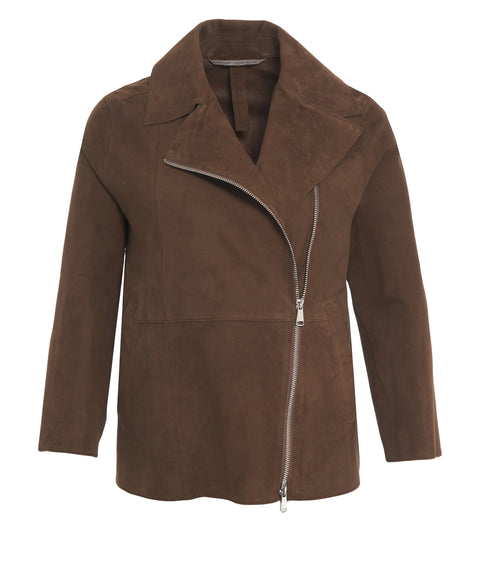 Suede jacket 'Gaia'