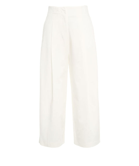 Cotton blend pants