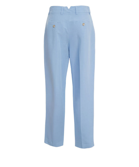 Linen blend chino pants