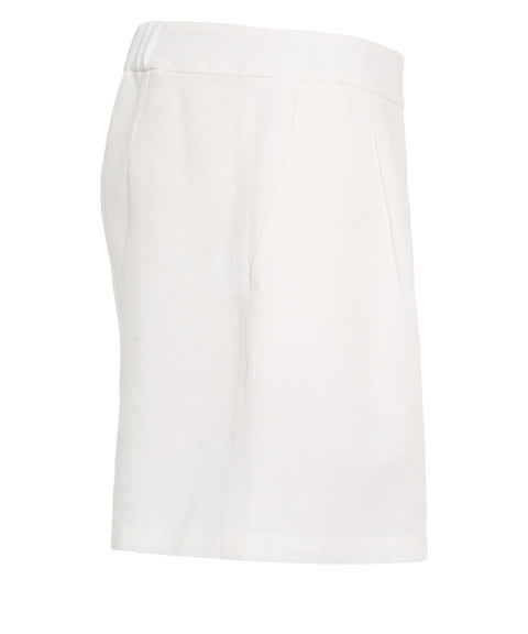 Shorts aus Leinengemisch