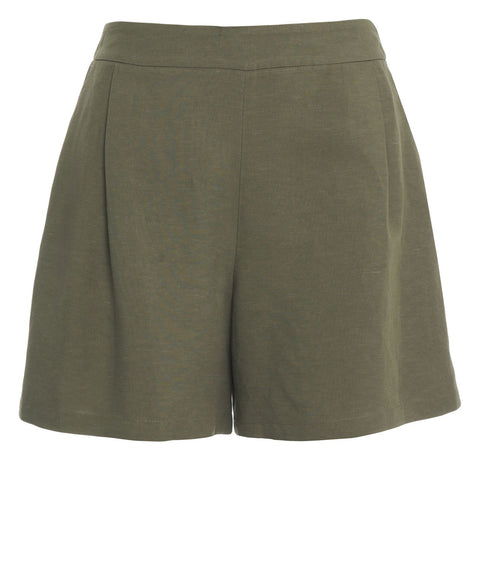 Shorts in misto lino
