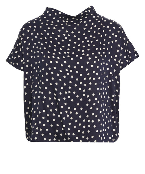 Bluse mit Polka Dots