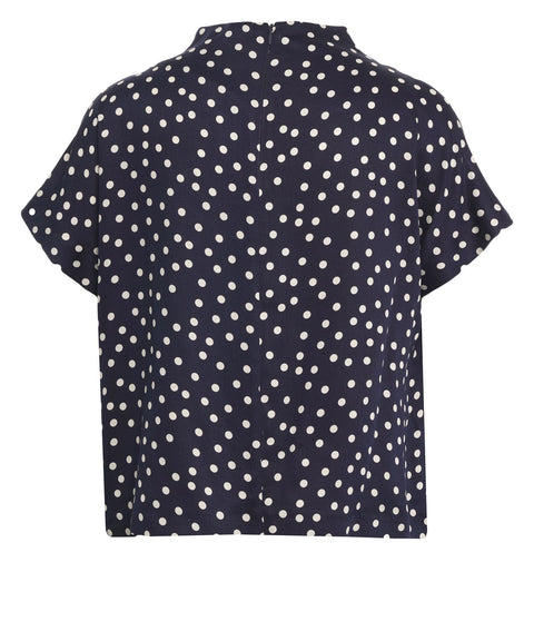 Bluse mit Polka Dots