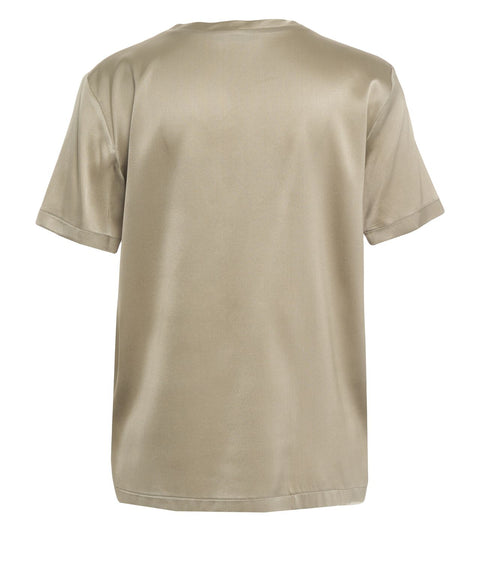 T-shirt in seta