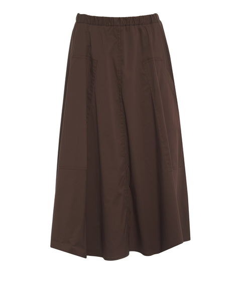 Gonna maxi in misto cotone