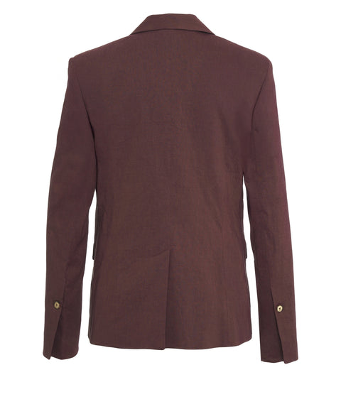 Blazer in misto lino 'Freda'