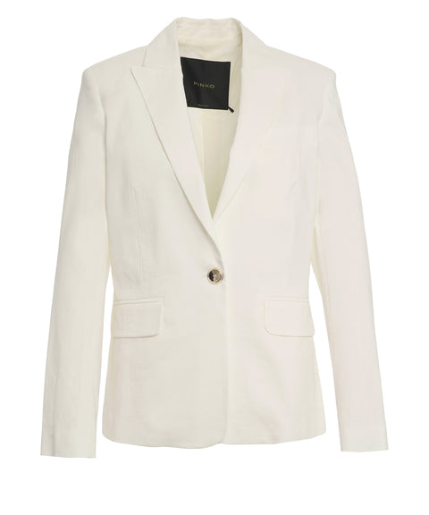 Blazer in misto lino 'Freda'