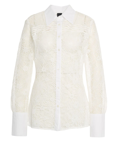 Blusa in pizzo