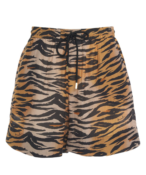 Shorts mit Animal Print 'Shonda'