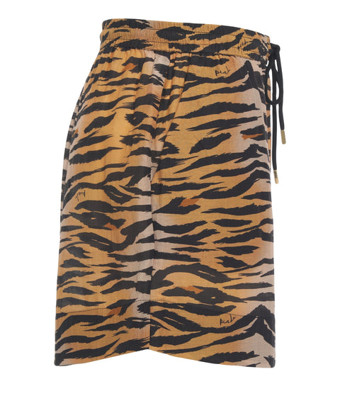 Shorts mit Animal Print 'Shonda'