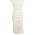 Abito midi in misto lino 'Alissa'