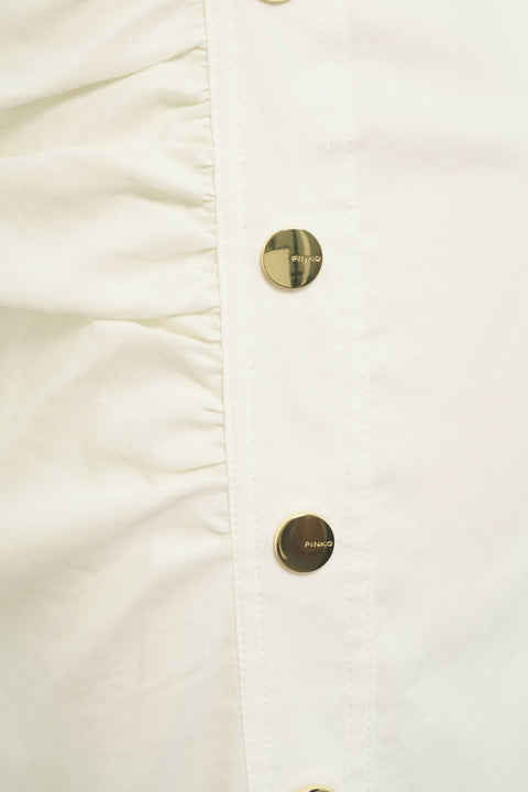 Abito midi in misto lino 'Alissa'