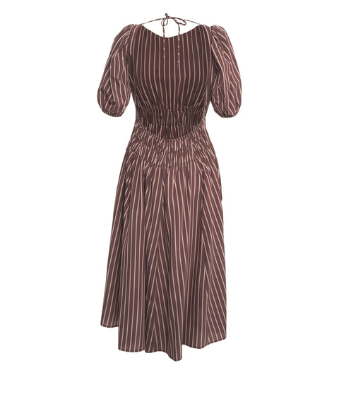 Abito maxi a righe 'Ethel'