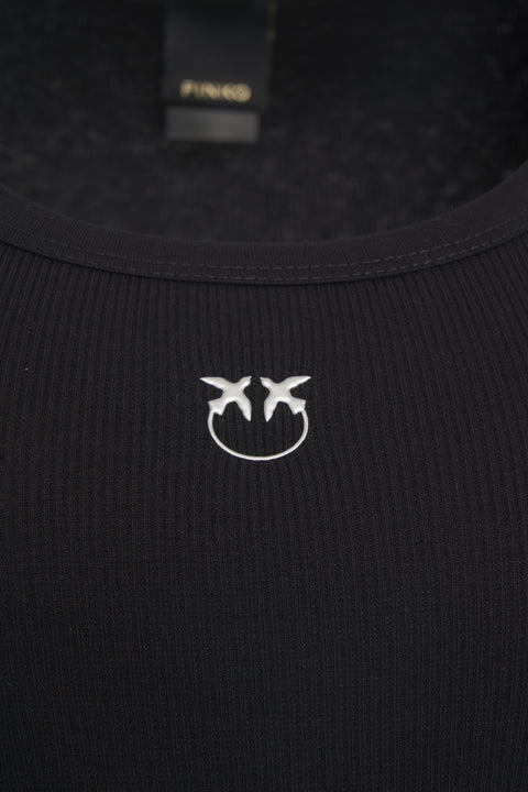 Tanktop mit Logodetail