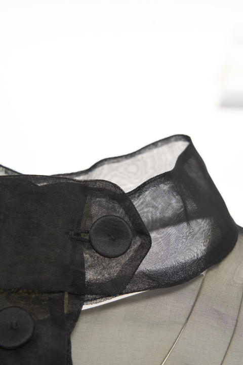 Giacca in organza di seta 'Longan'