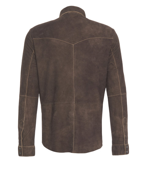 Wildleder Overshirt