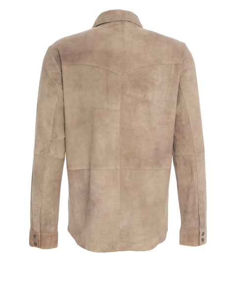 Wildleder Overshirt