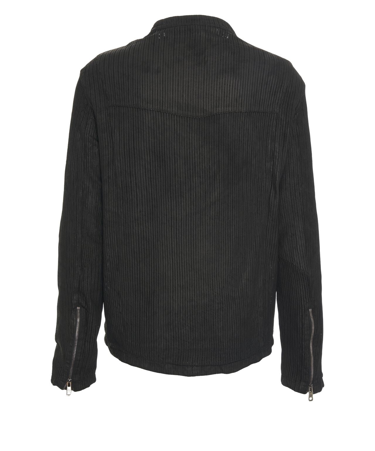 Giorgio Brato Leather jacket Black Men – MAXIMILIAN.it