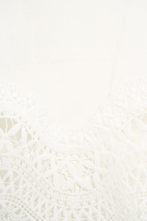 Blusa con dettagli in pizzo 'Tria'