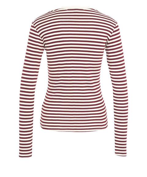 Gestreifter Pullover