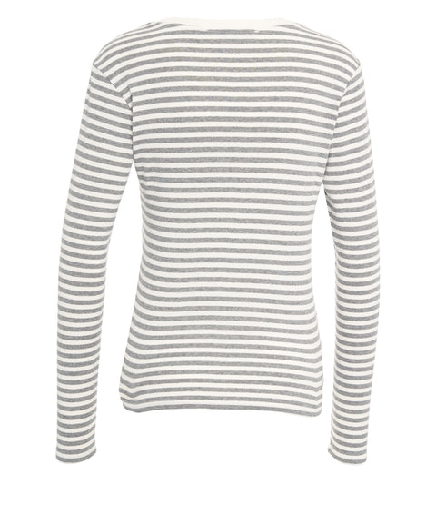 Gestreifter Pullover