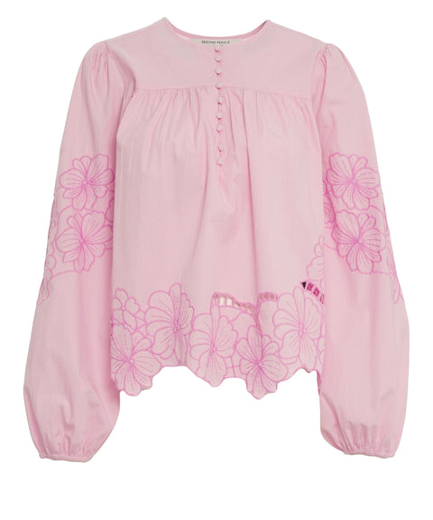 Blusa con ricami 'Elinor'