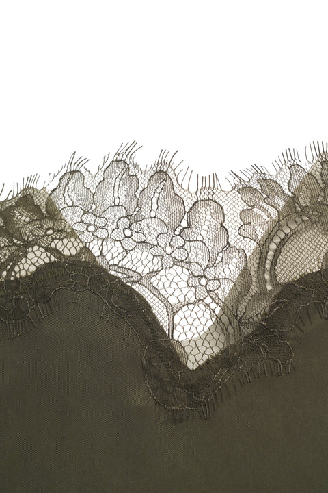 Top mit Spitzendetail 'Damia'