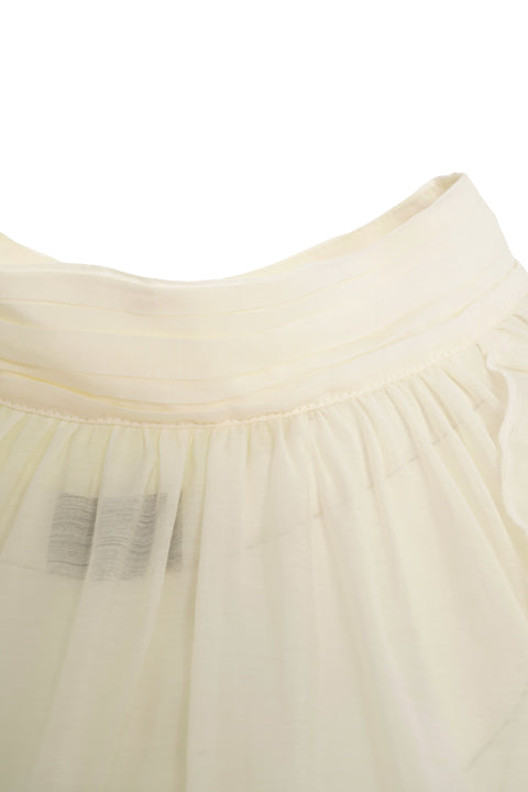 Blusa con ruches 'Naje'