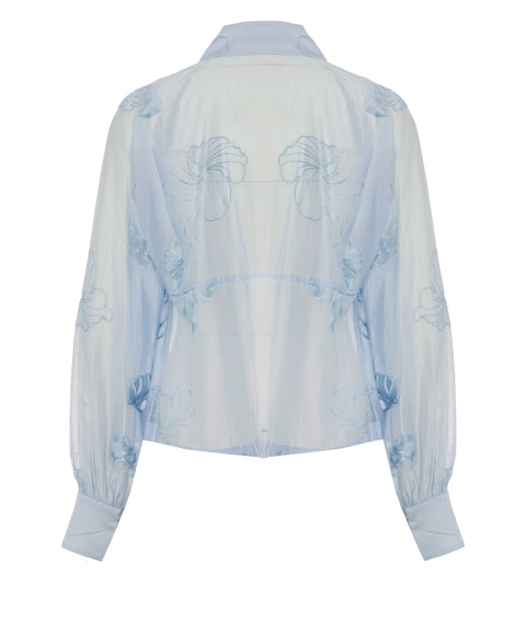 Blusa con ricamo floreale 'Vira'