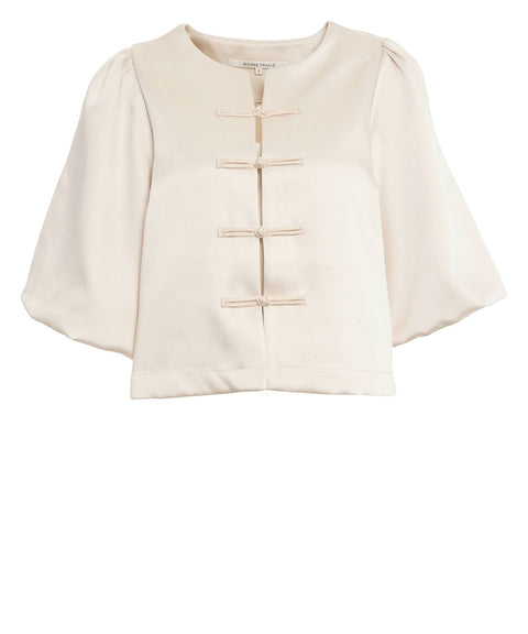 Blusa in raso 'Perlla'