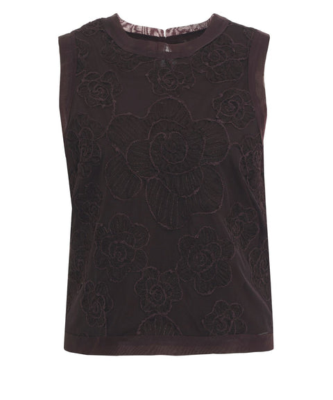 Top con ricamo floreale 'Daysee'