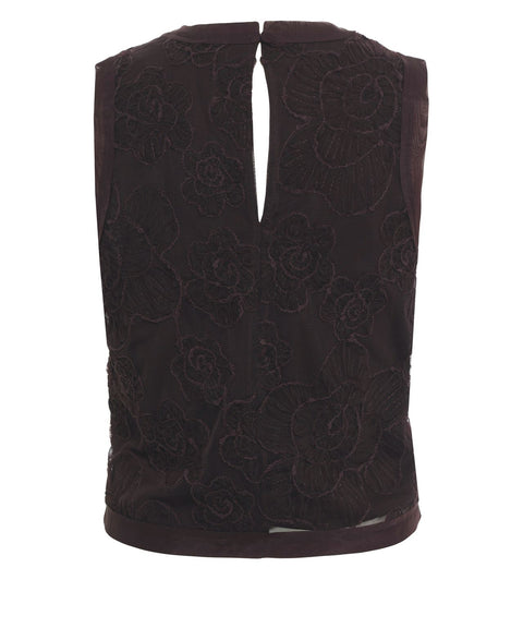 Top con ricamo floreale 'Daysee'