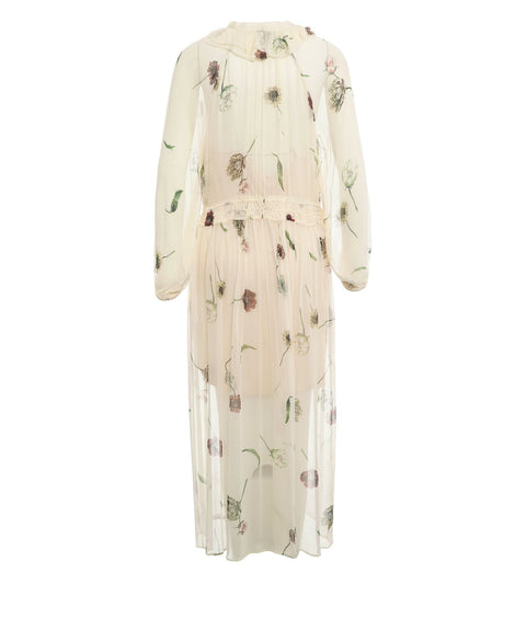 Abito maxi con motivo floreale 'Florala'