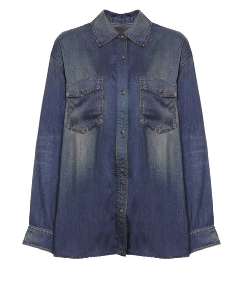 Denim blouse 'Isolde'