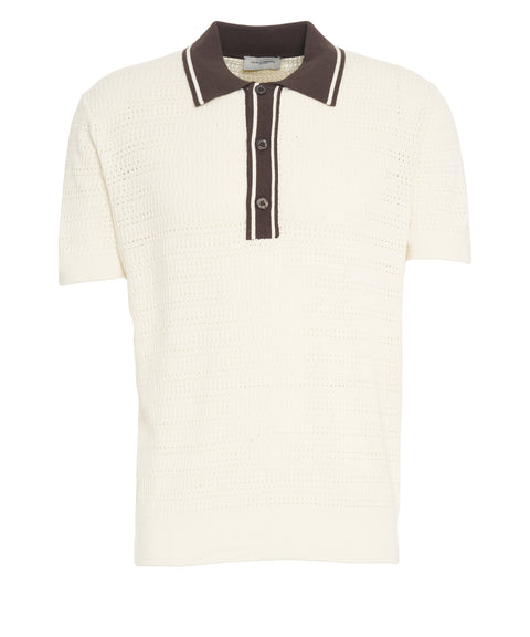 Strick Poloshirt