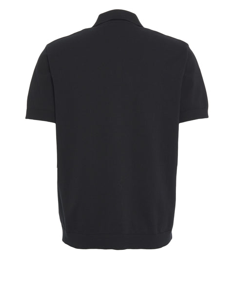 Strickpolo mit Stickerei