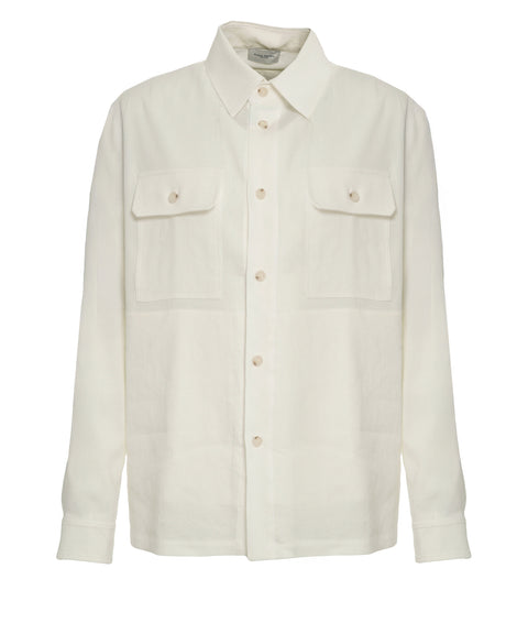 Hemd aus Leinengemisch