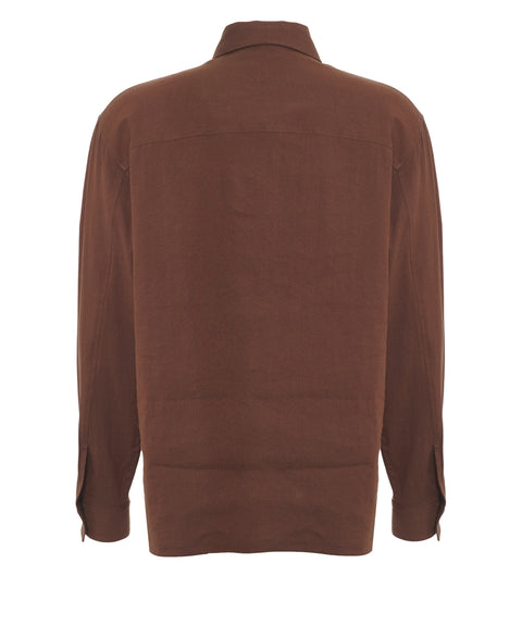Hemd aus Leinengemisch