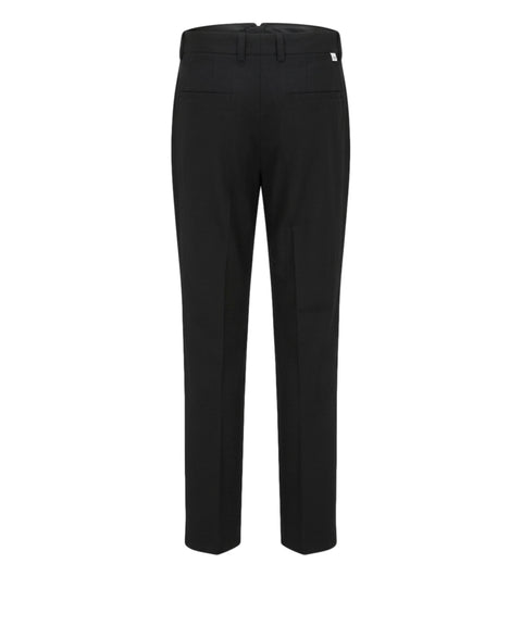 Pantaloni chino in misto lino