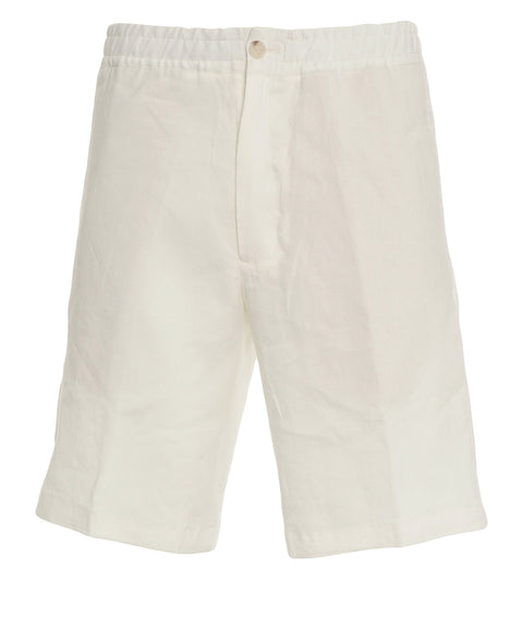 Shorts in misto lino