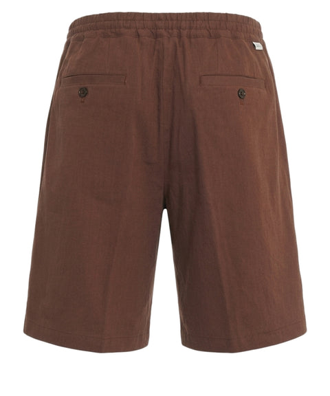 Shorts in misto lino