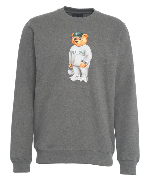 Felpa con stampa 'CXLVII'