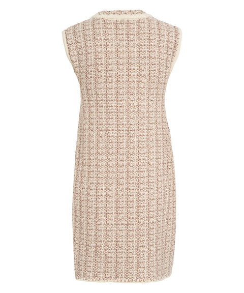 Abito mini in maglia