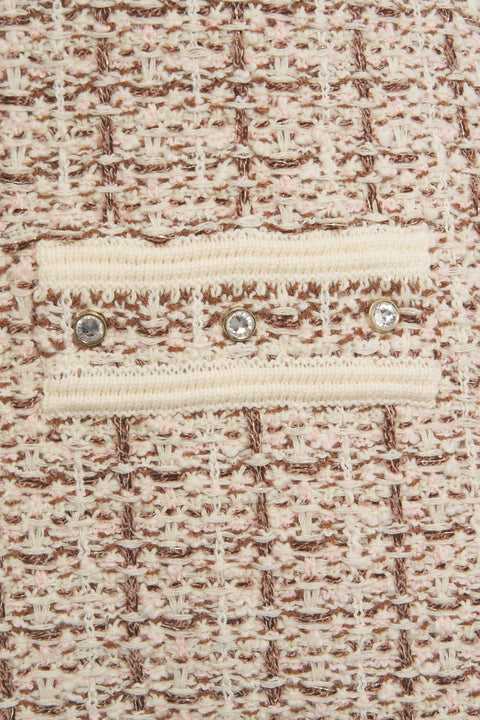 Abito mini in maglia